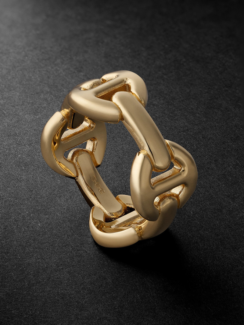 Quad Link 18-Karat Gold Ring 1