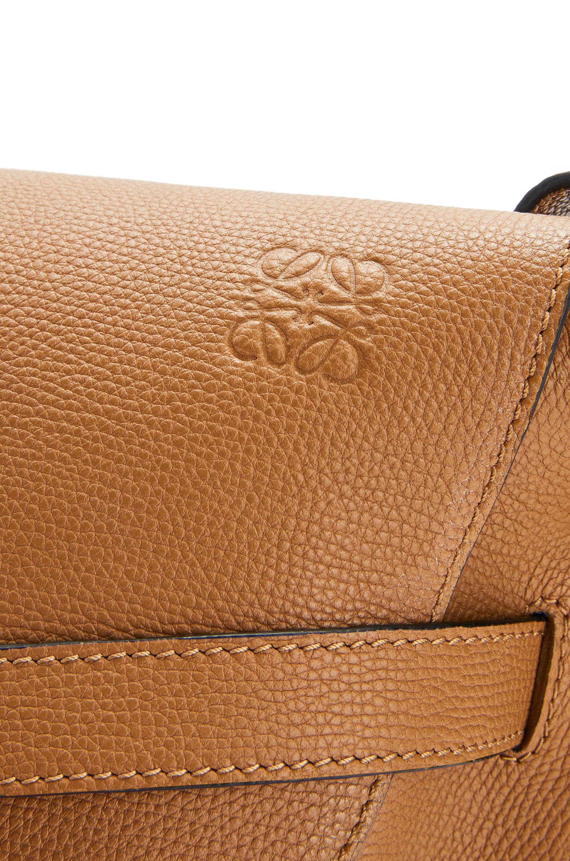 Small Gate bag in pebble grain calfskin - 7