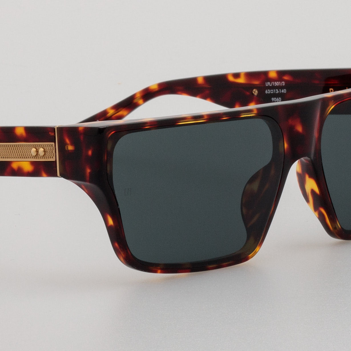 BRADY FLAT TOP SUNGLASSES IN TORTOISESHELL - 7