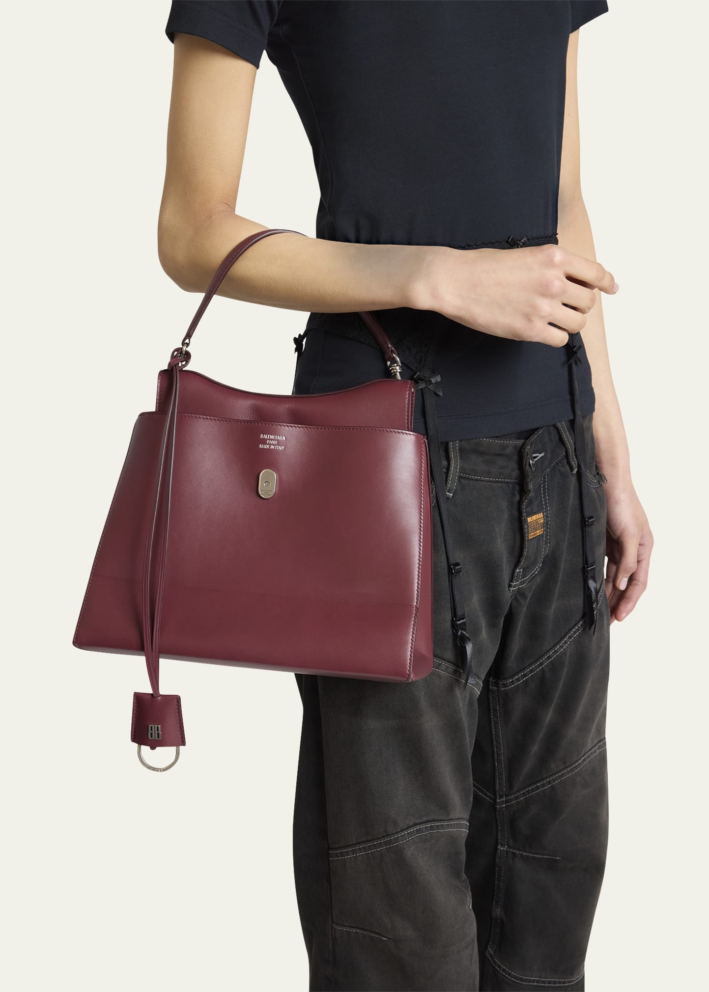 Nano Smooth Leather Top-Handle Bag - 2