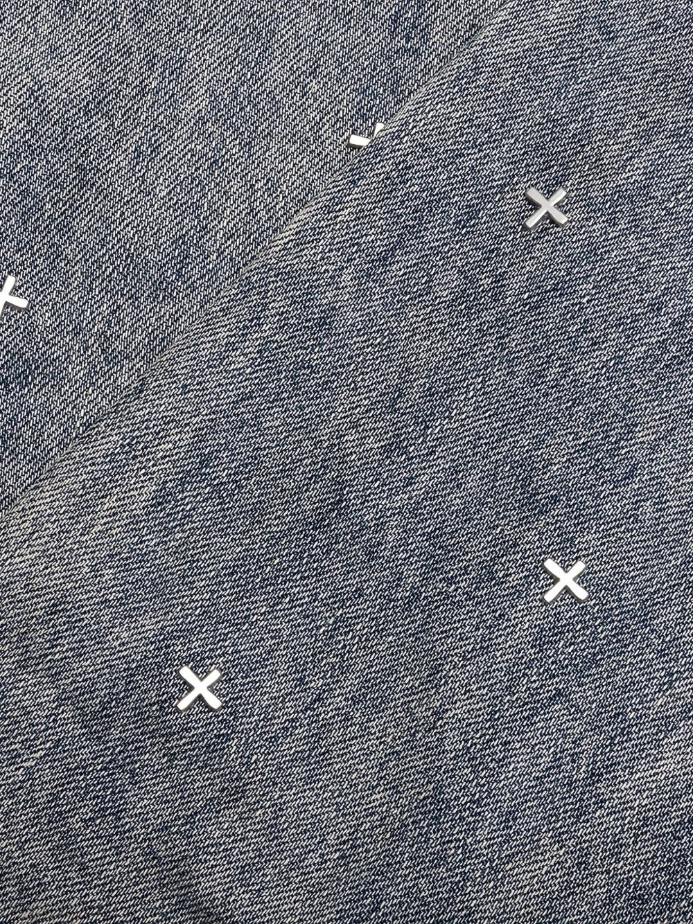 Van Winkle cross-embellished denim jeans - 3
