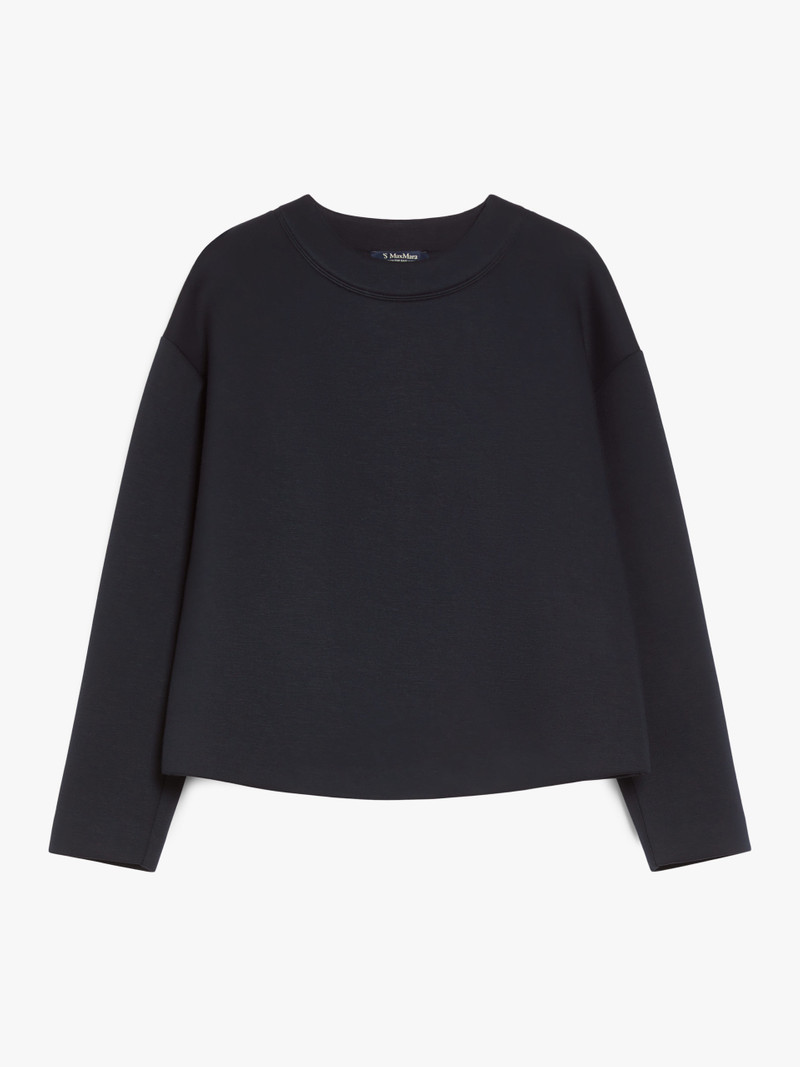 LAMBERT Viscose jersey sweatshirt - 1