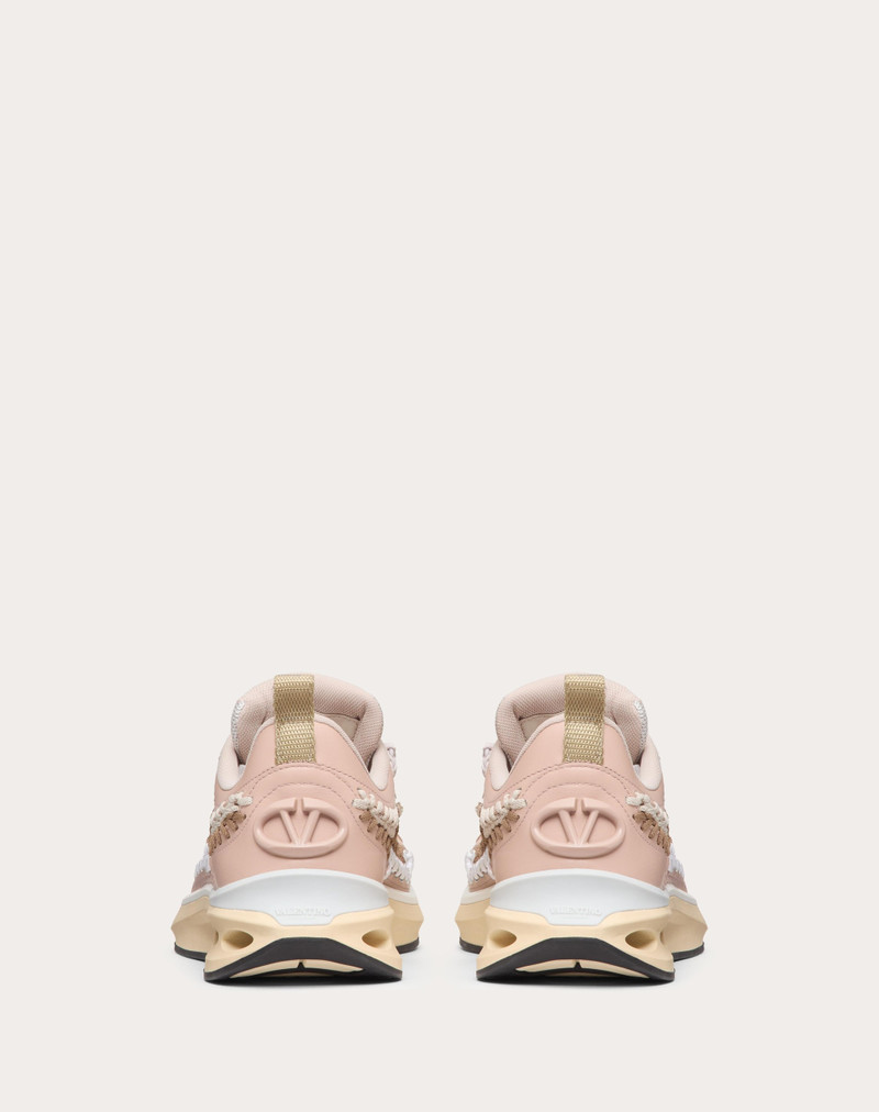 Valentino VLOGO EASYKNOT SNEAKER IN WOVEN FABRIC outlook
