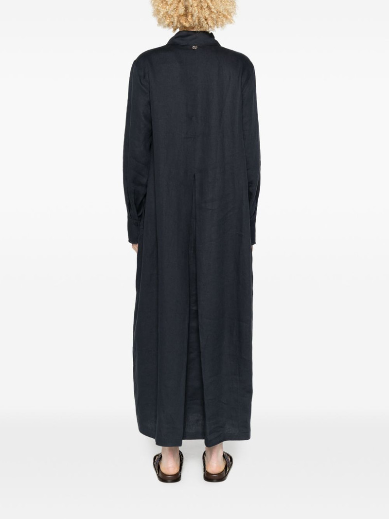 ribbon trim shirt dress 4