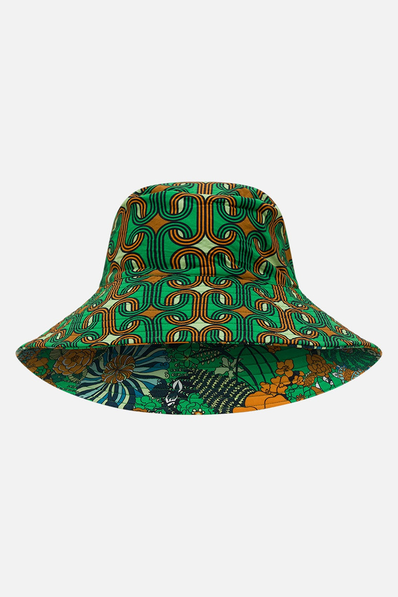 REVERSIBLE WIDE BRIM BUCKET HAT 3