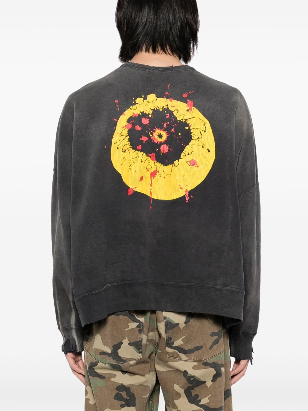 x Cactus Plant Flea Market smile sweatshirt - 4