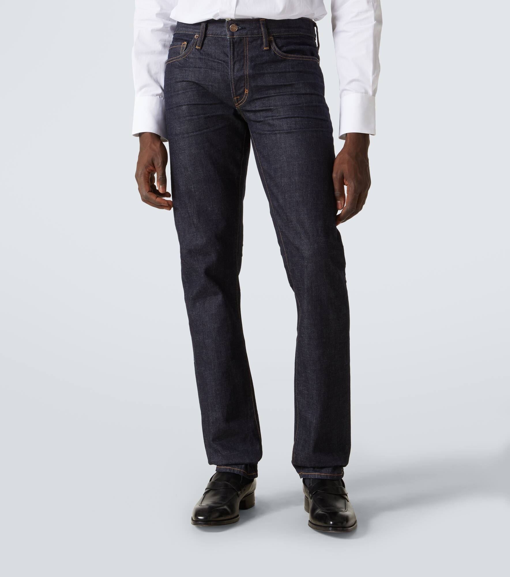 Mid-rise slim jeans - 3