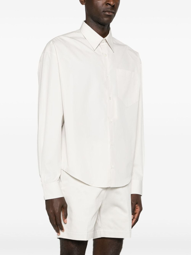 Ami de Coeur-embroidered Poplin 셔츠 4