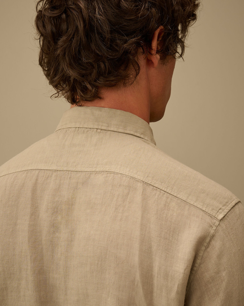 Linen Long Sleeve Button Shirt 6