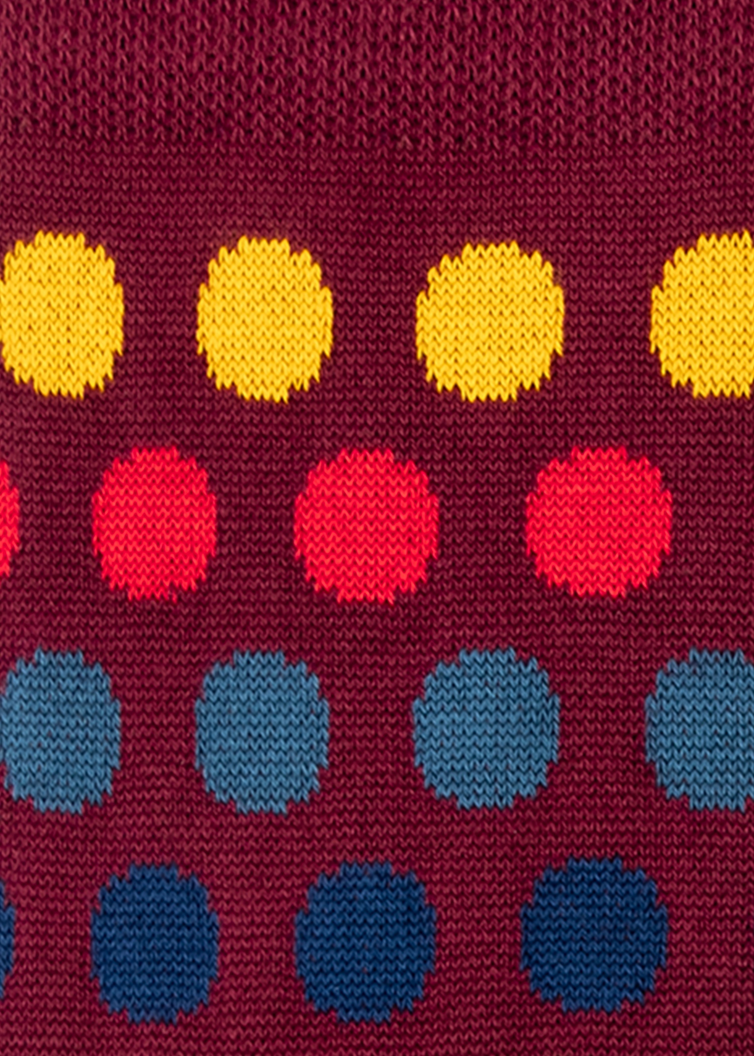 Multi Colour Cotton Polka Dot Socks Three Pack - 6