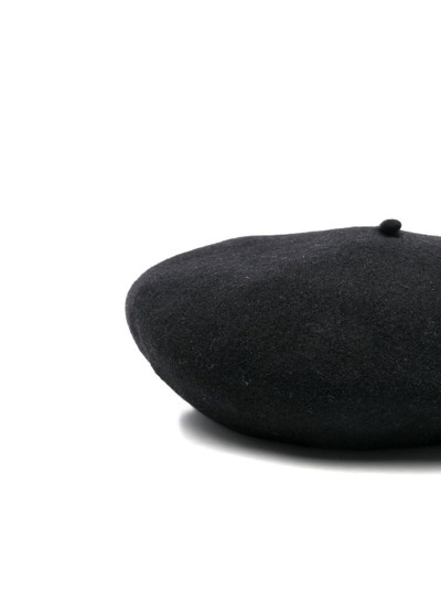 Maison Margiela four-stitch logo detail beret outlook