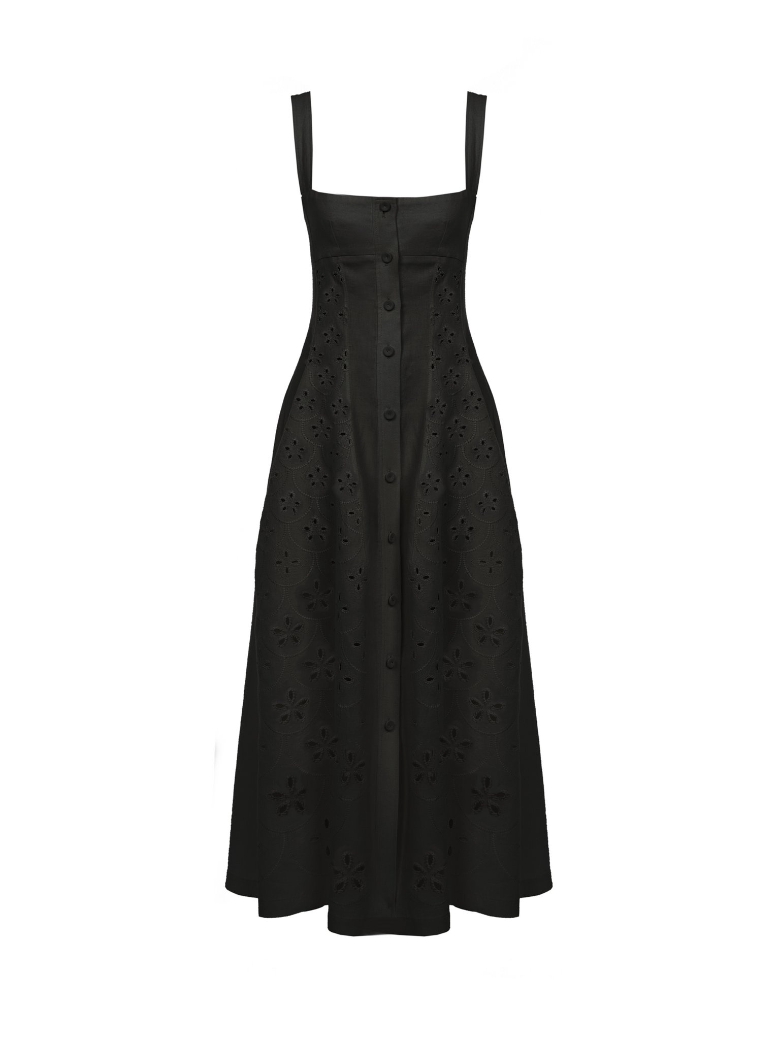 SLEEVELESS MIDI DRESS - 1