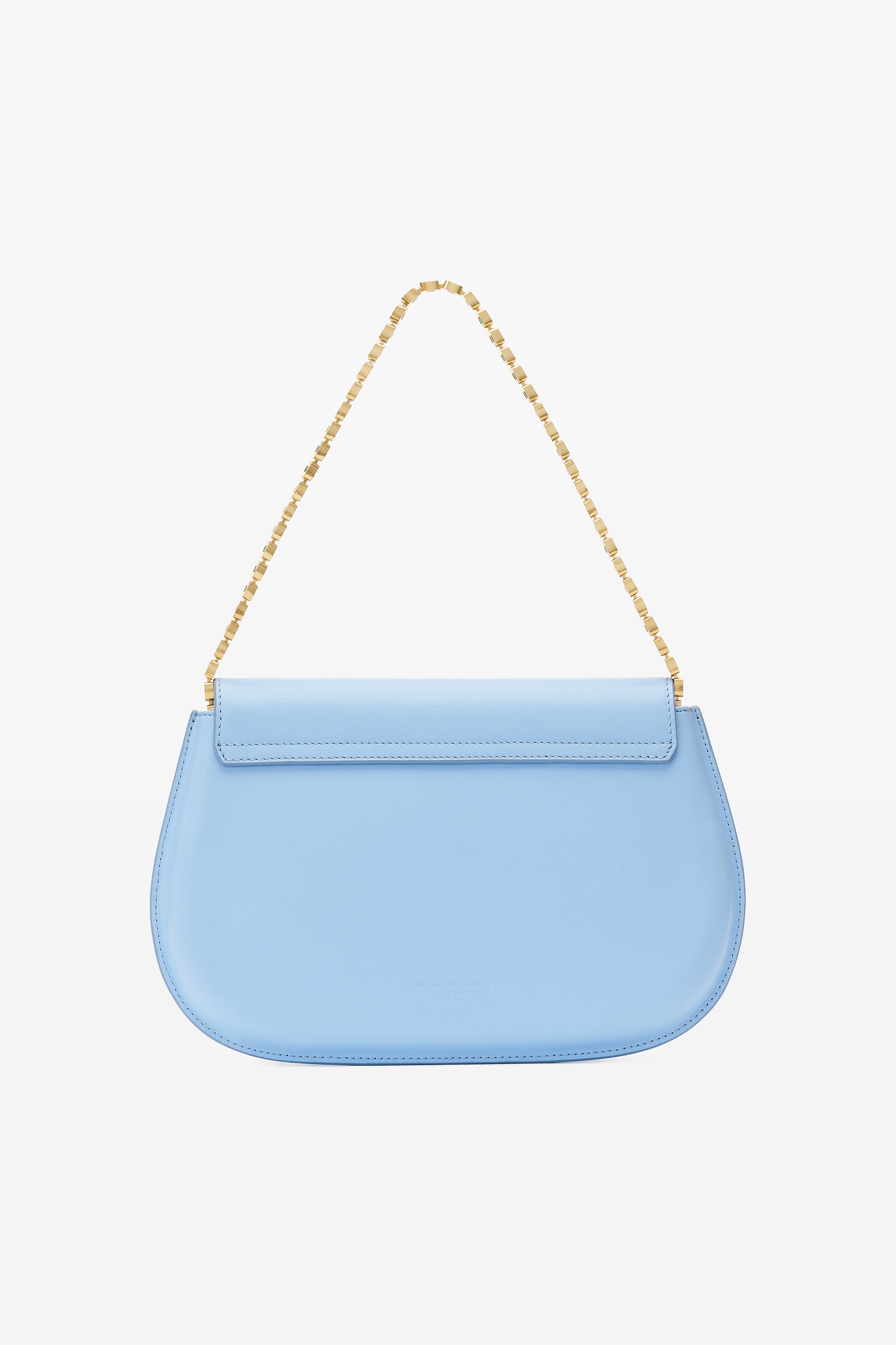 CREST FLAP BAG IN LEATHER - 6