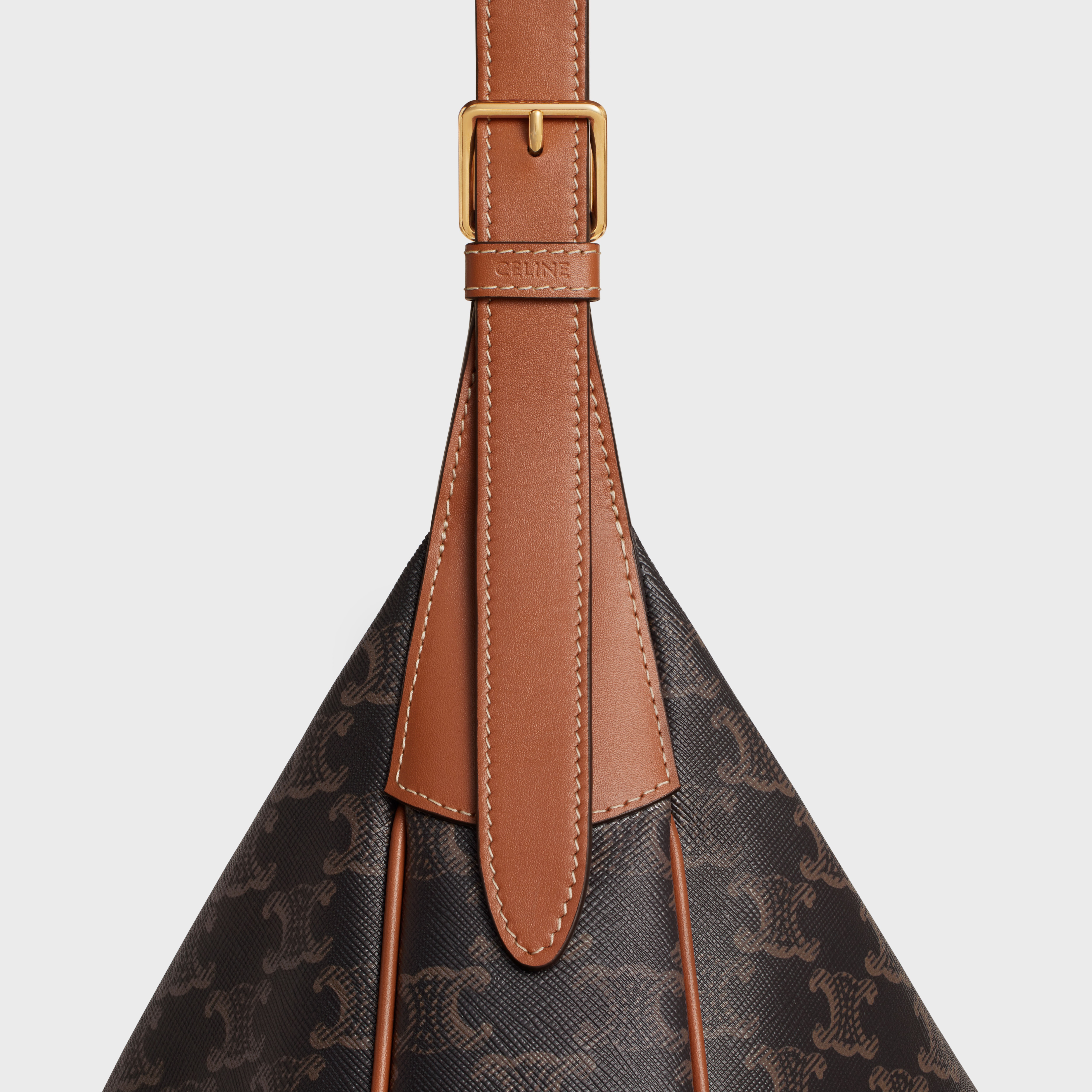 HELOISE BAG in TRIOMPHE CANVAS AND CALFSKIN - 4