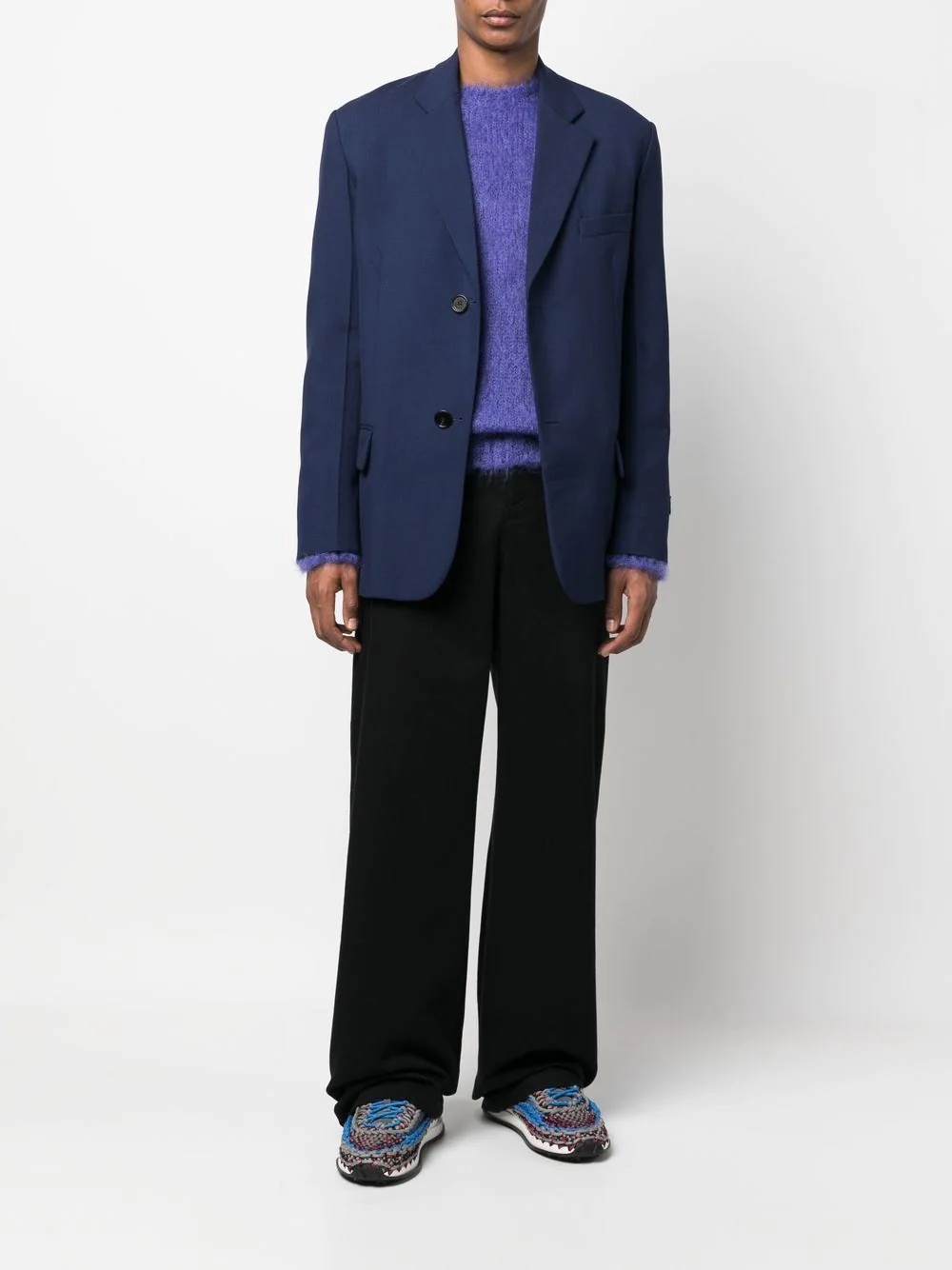 Tropical wool blazer - 2