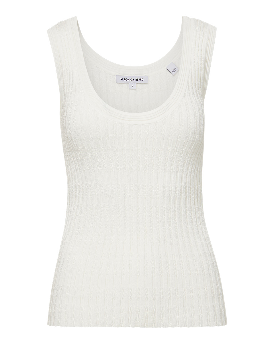 SANDRA RIBBED TANK - 1