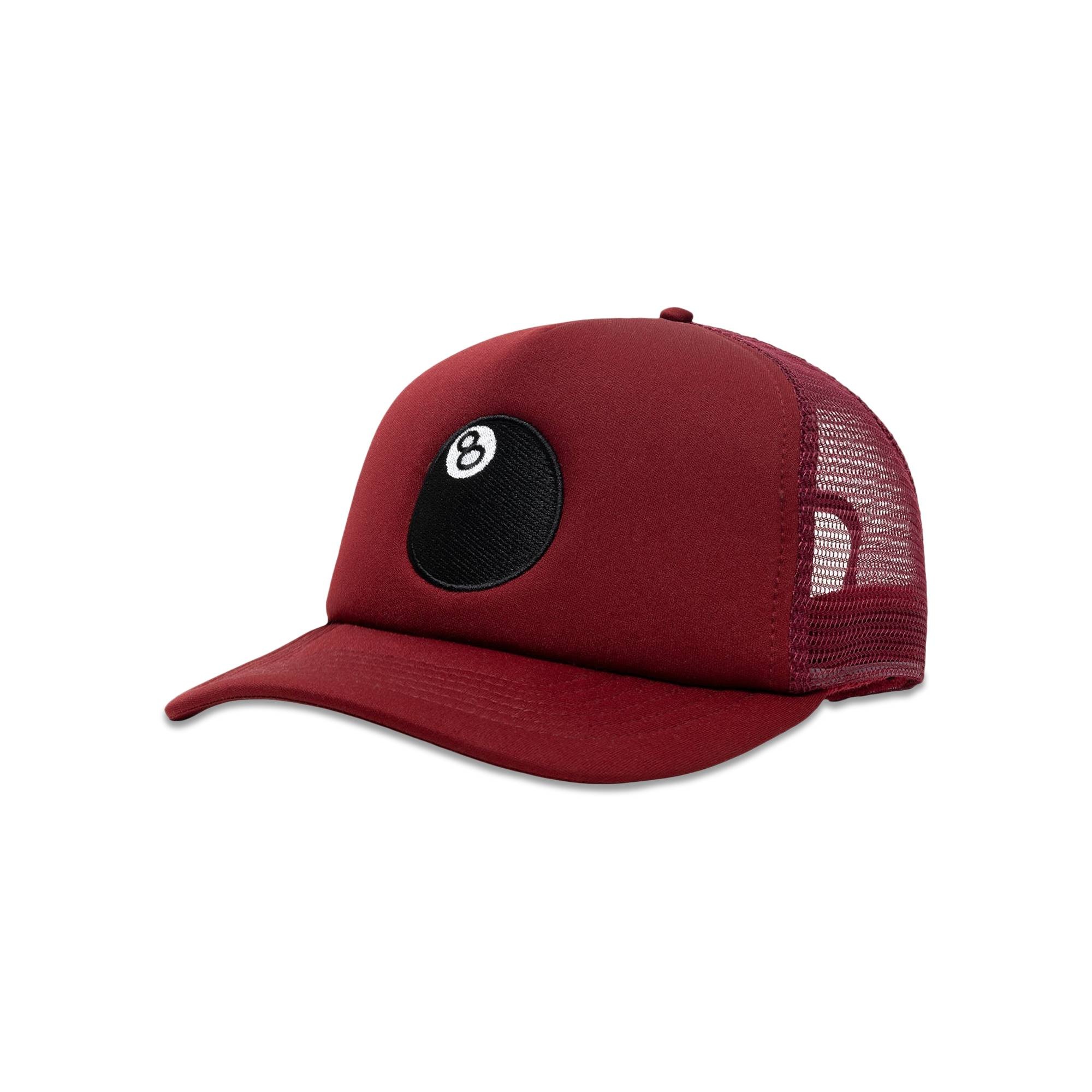 Stussy Trucker 8 Ball Snapback 'Paprika' - 3