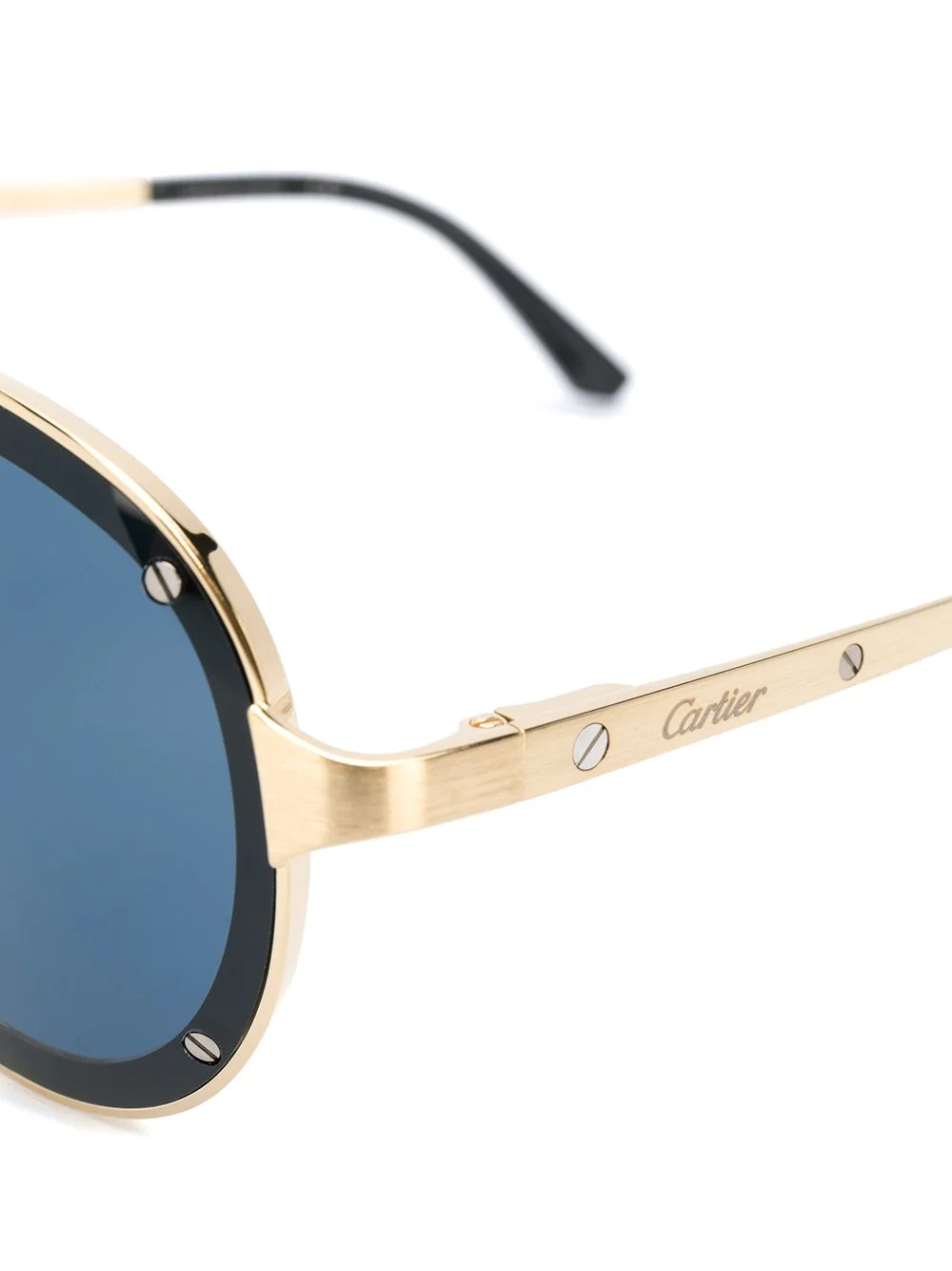 tinted aviator sunglasses - 3