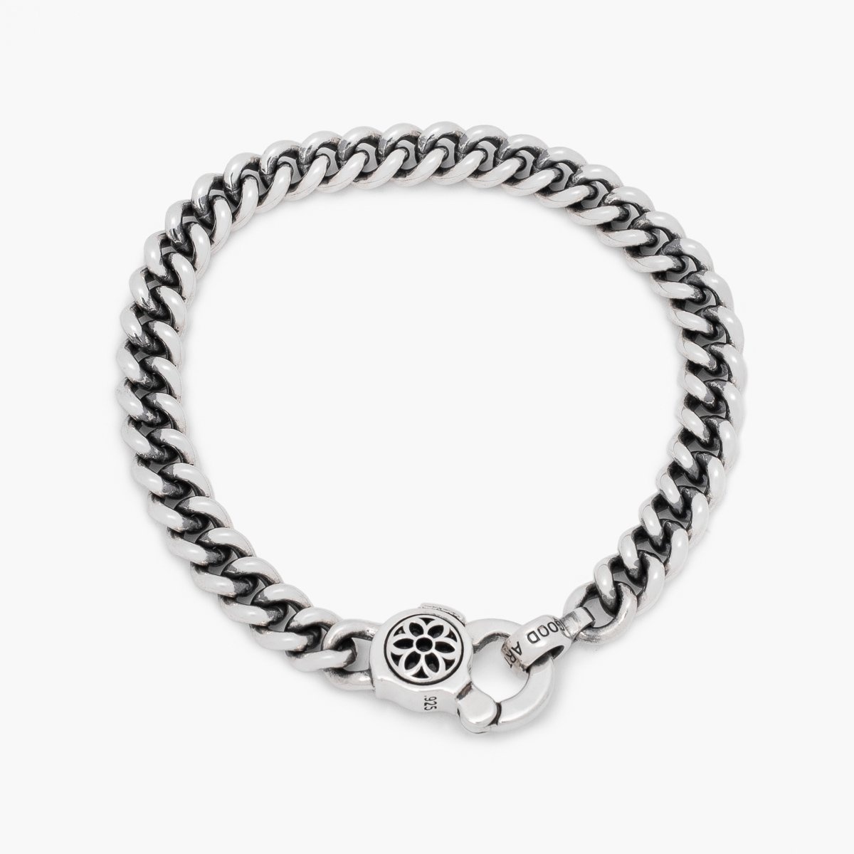 BS-CURBA GOOD ART HLYWD Curb Chain Bracelet Size A - Sterling Silver - 3