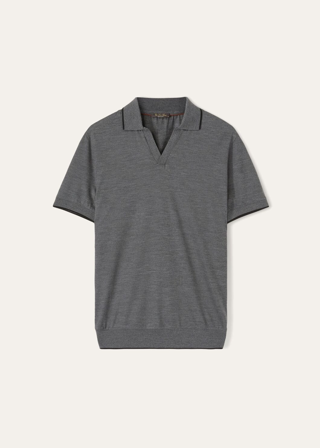 Buttonless Polo Shirt - 1