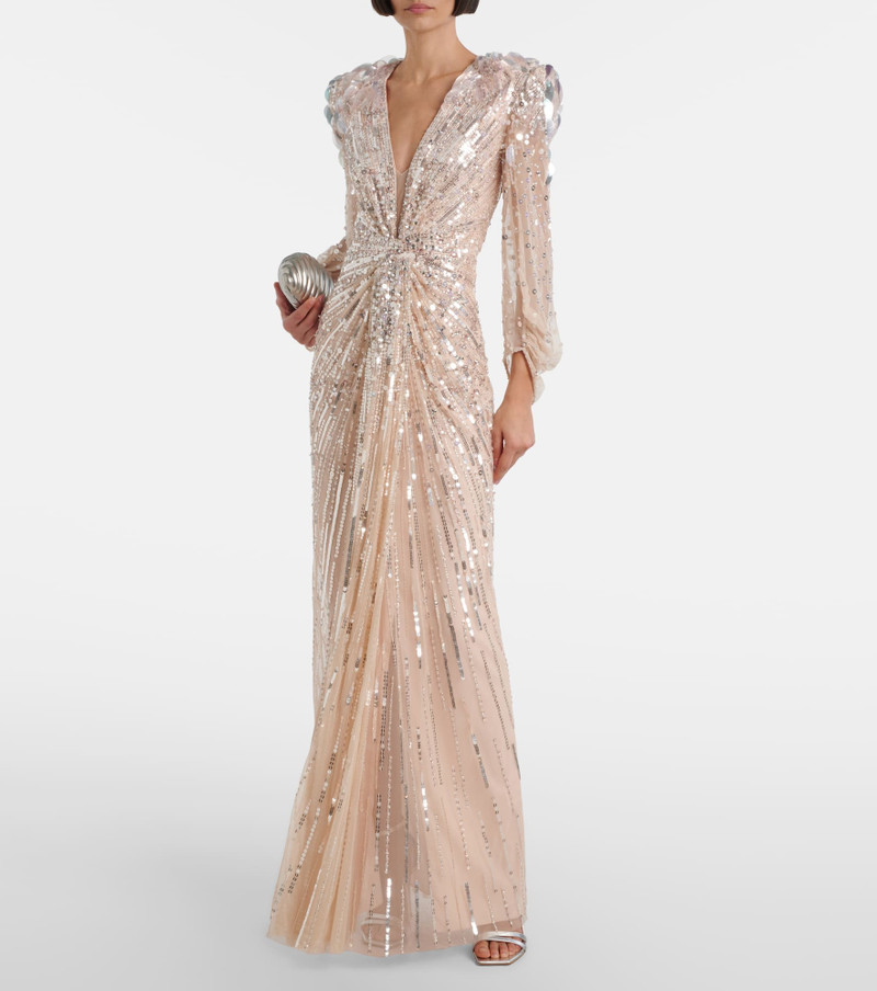 JENNY PACKHAM Xenia embellished gown outlook
