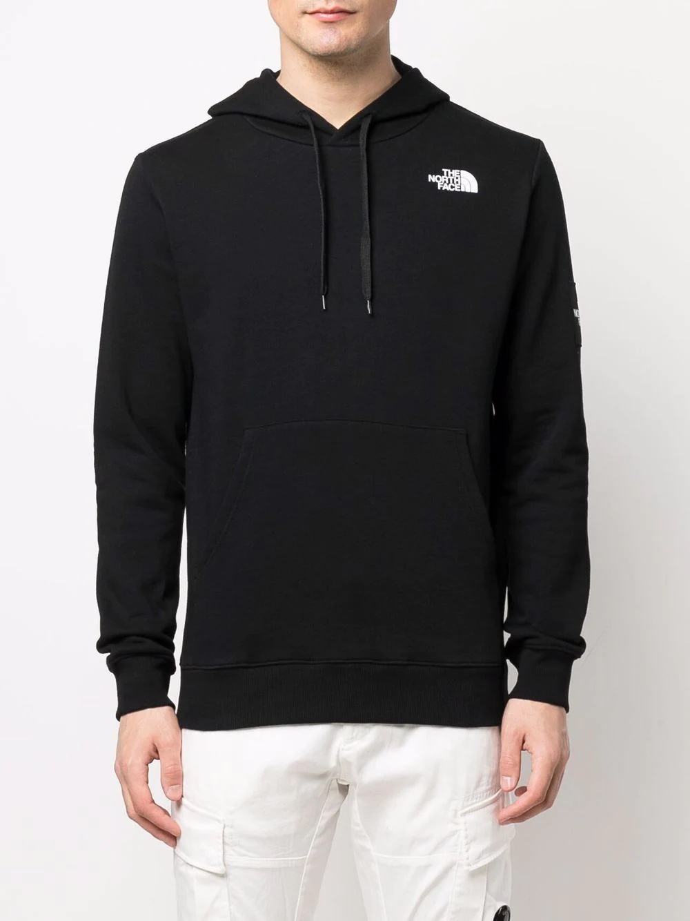 logo-print hoodie - 3