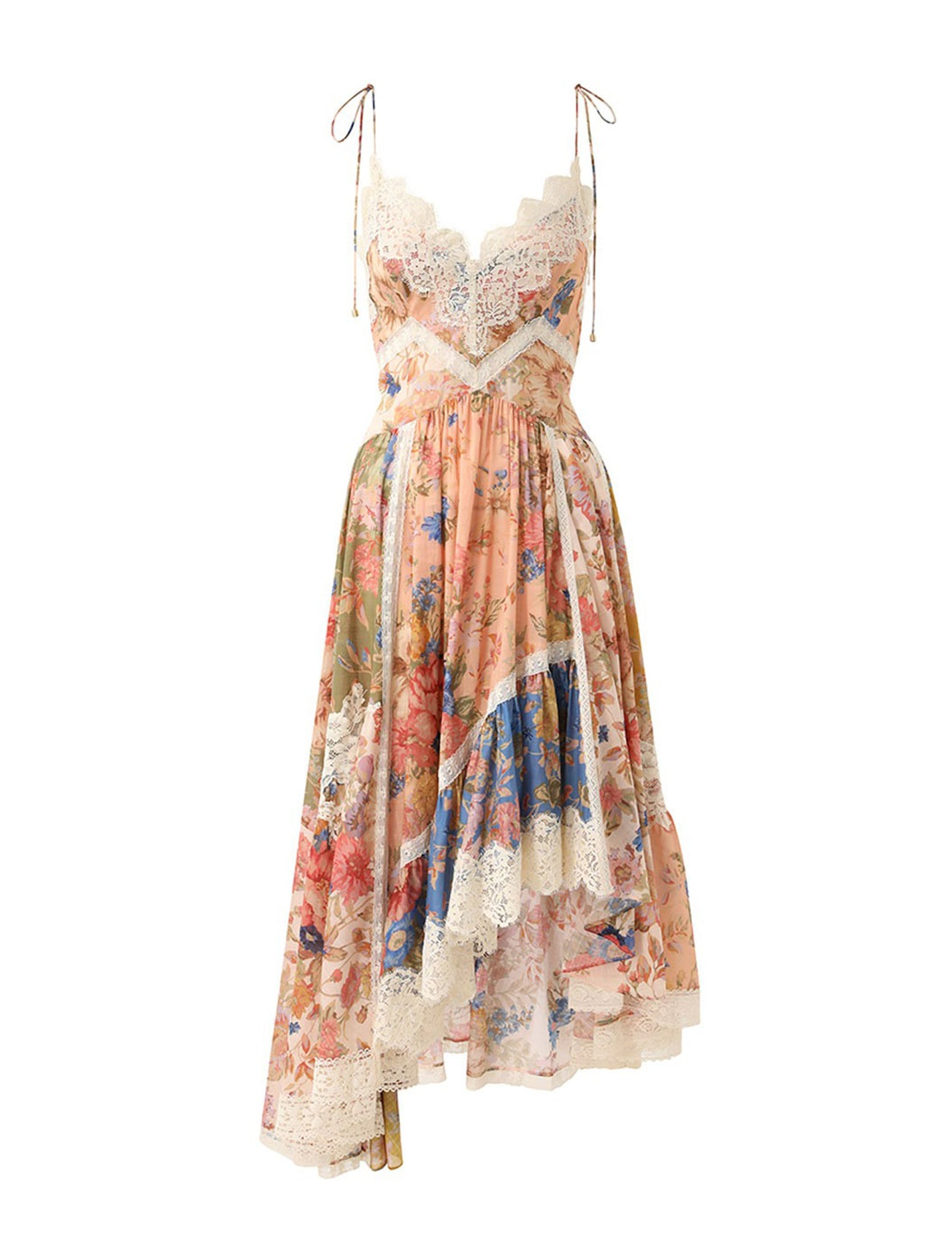 Zimmermann AUGUST ASYMMETRIC SLIP DRESS | suitnegozi