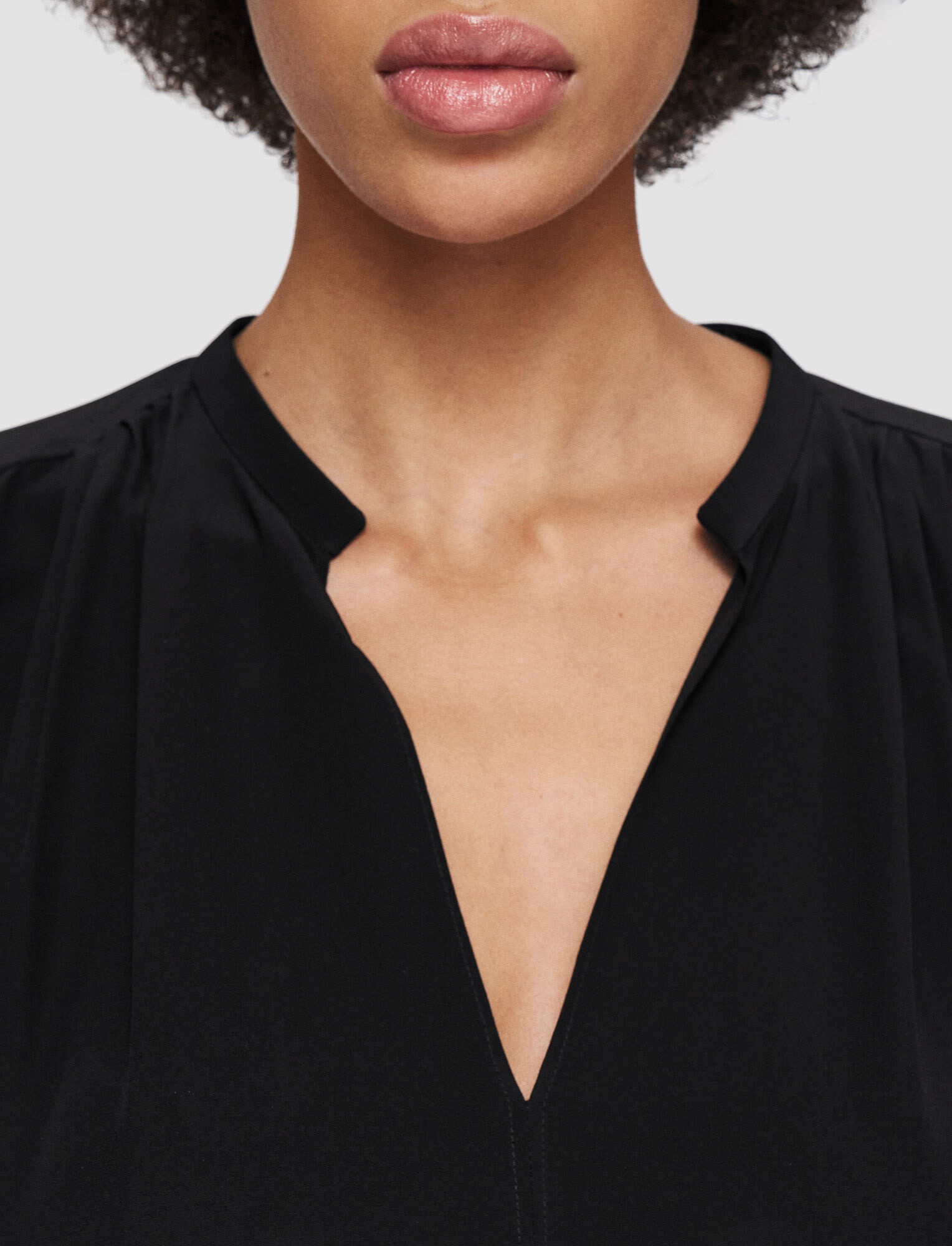 Silk Crepe de Chine Blondel Blouse - 5