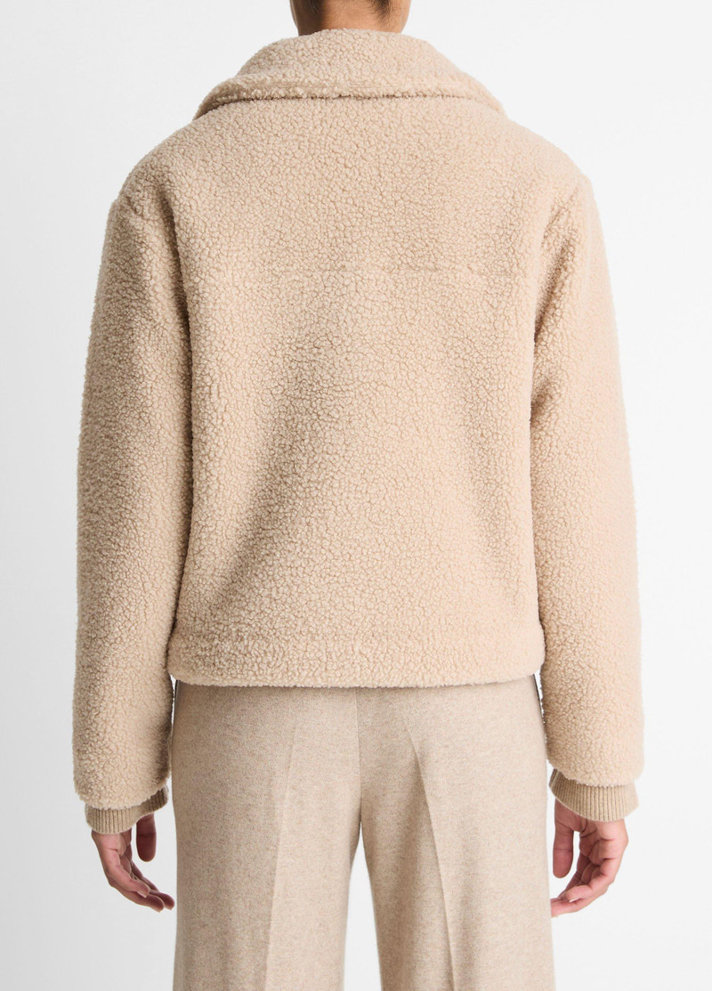 Vince Collared Sherpa Jacket outlook