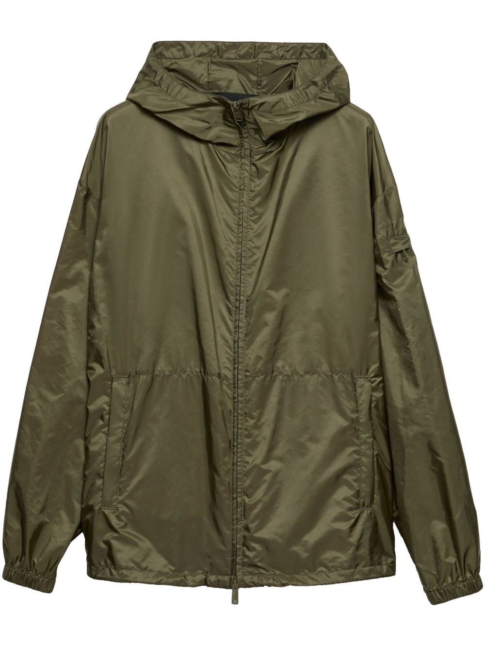 hooded lightweight jacket - 1