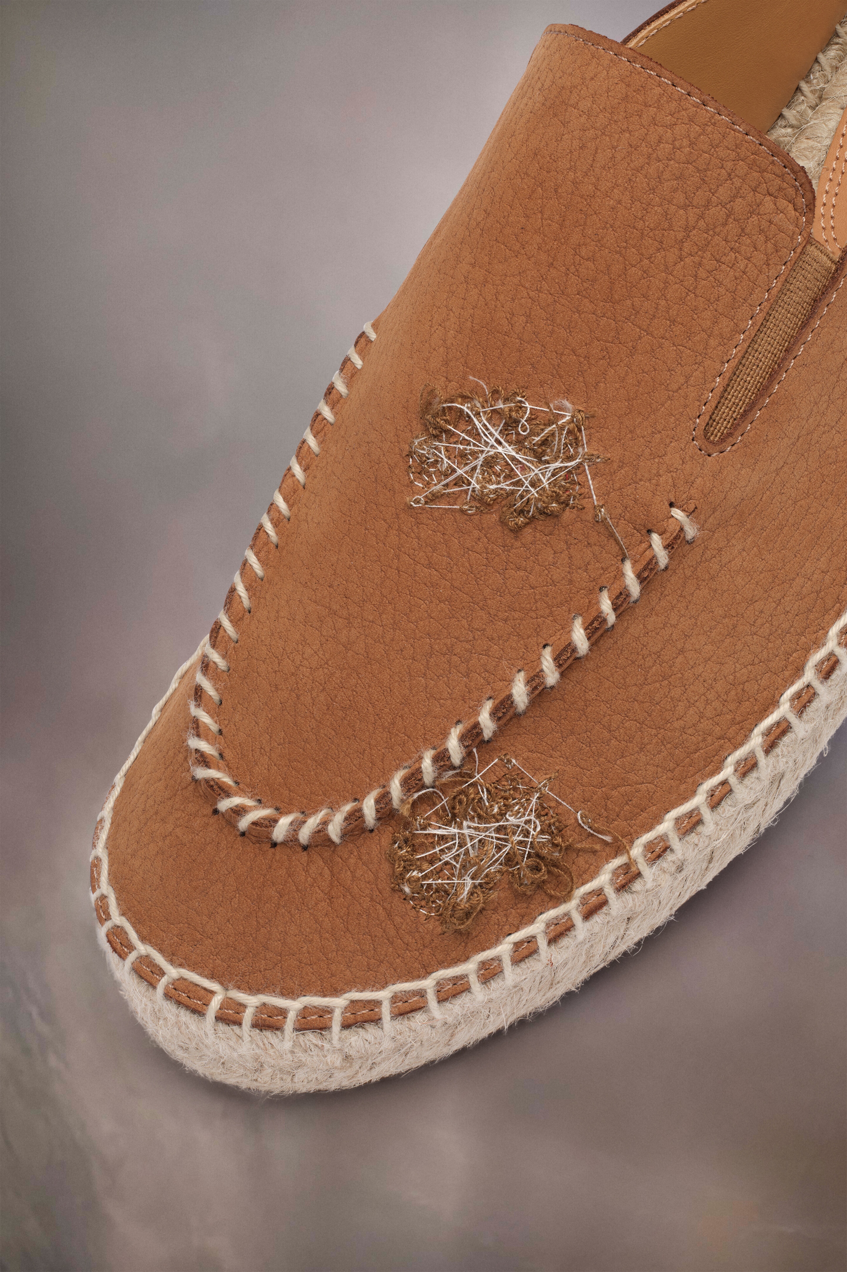 Embroidered espadrille mules - 3