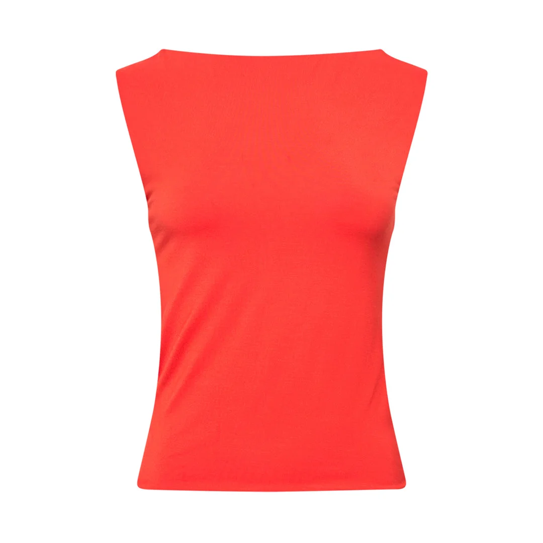 Luca Open Back Tee - 1