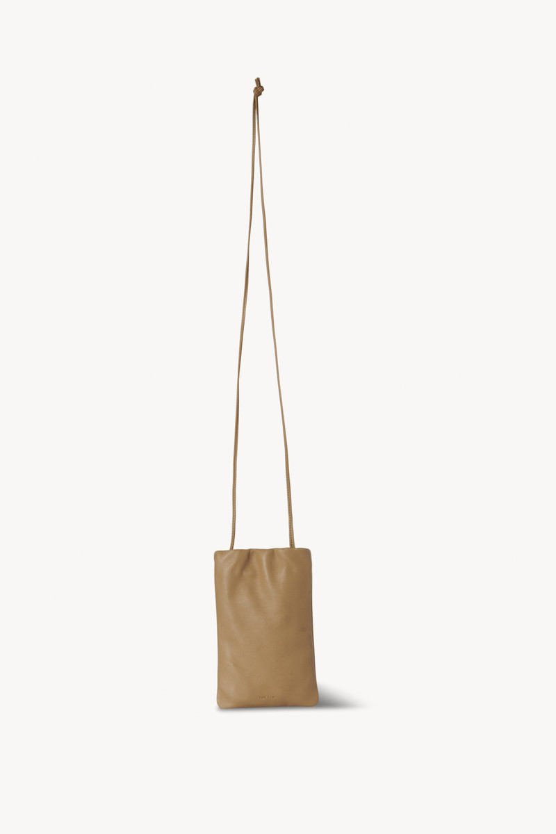 The Row Bourse Phone Case in Leather outlook