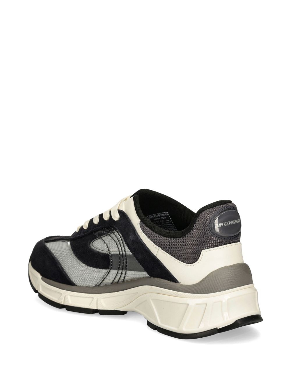 panelled sneakers - 3