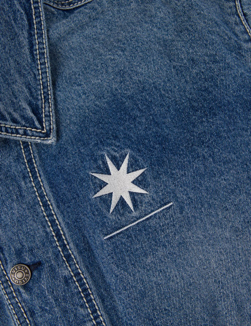 EVISU X GDC Embroidery Relax Fit Denim Jacket 7