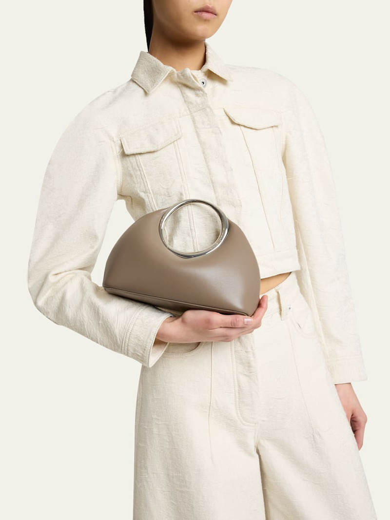 JACQUEMUS Le Petit Calino Ring Top-Handle Bag outlook