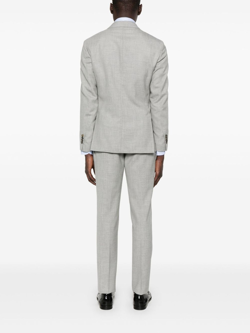 mélange-effect suit 3