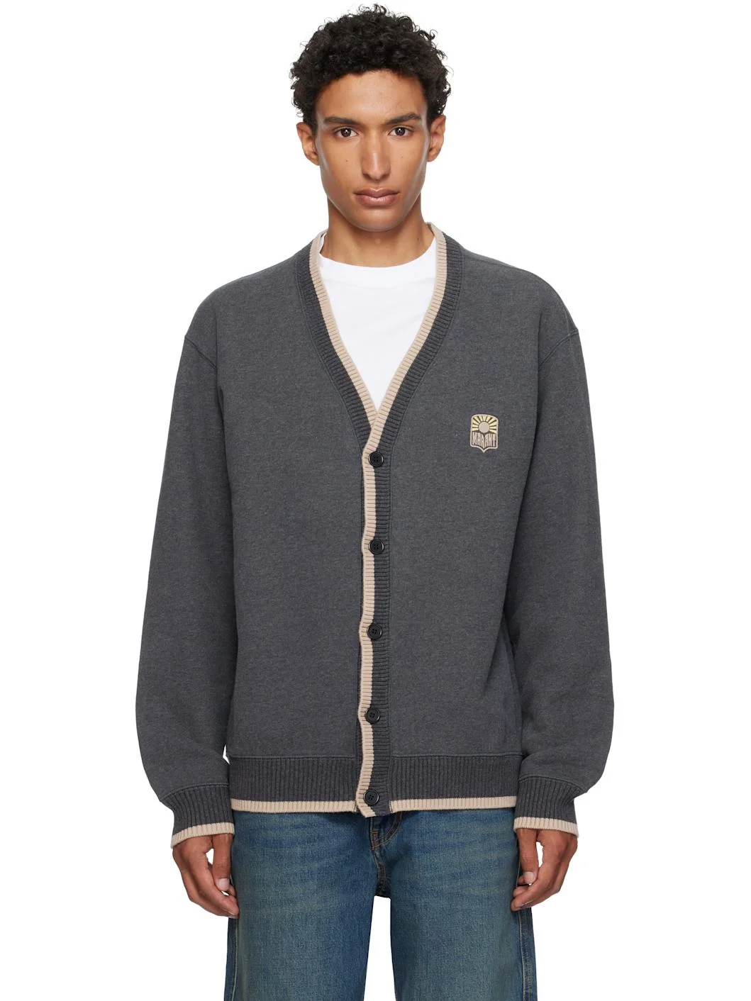 Gray Wallace Cardigan - 1
