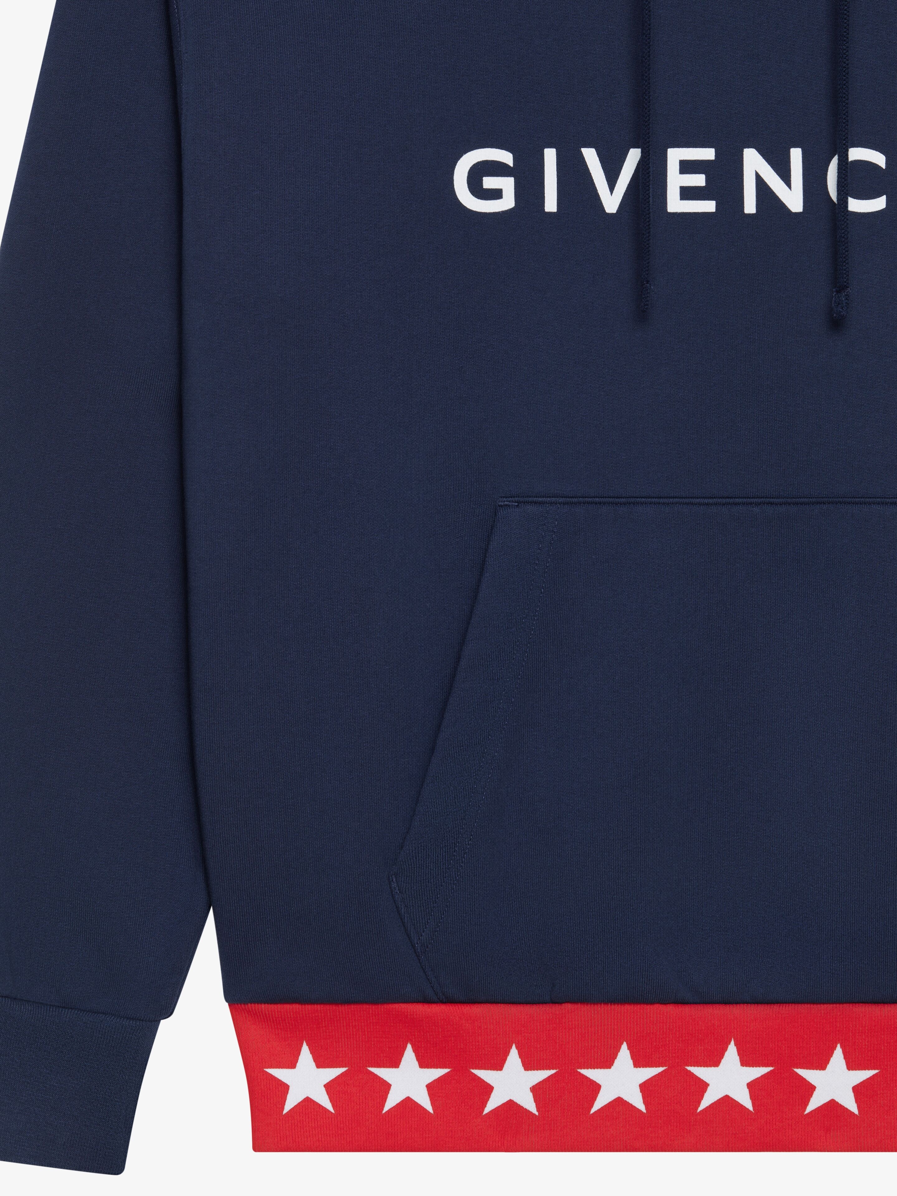 GIVENCHY BOXY FIT HOODIE IN FLEECE - 2