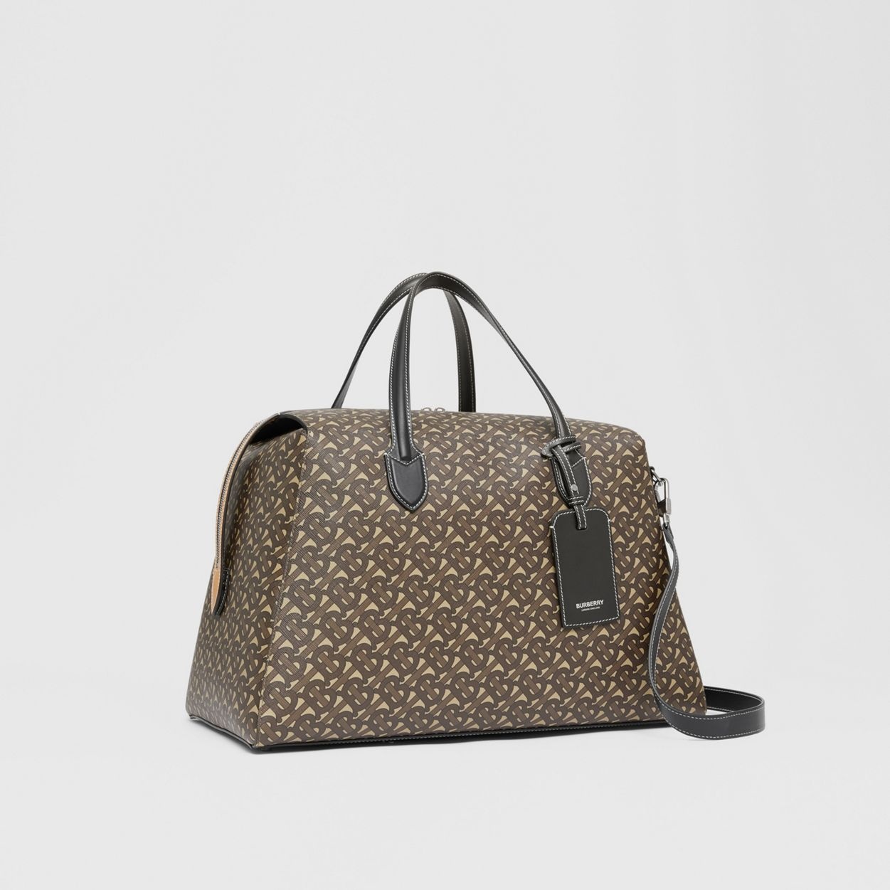 Monogram Print E-canvas Holdall - 9