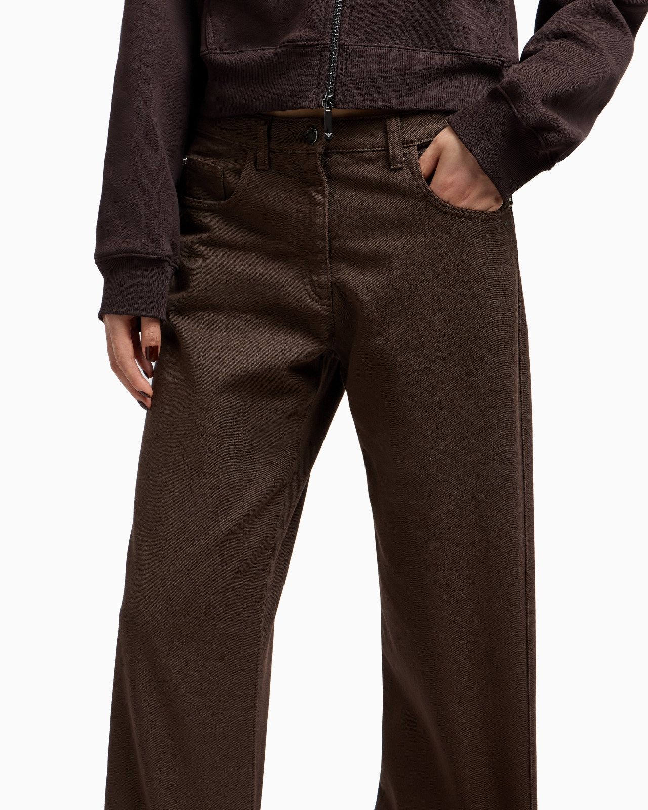 ASV NEW YORK CAPSULE COLLECTION GARMENT-DYED ORGANIC-DENIM JEANS - 5