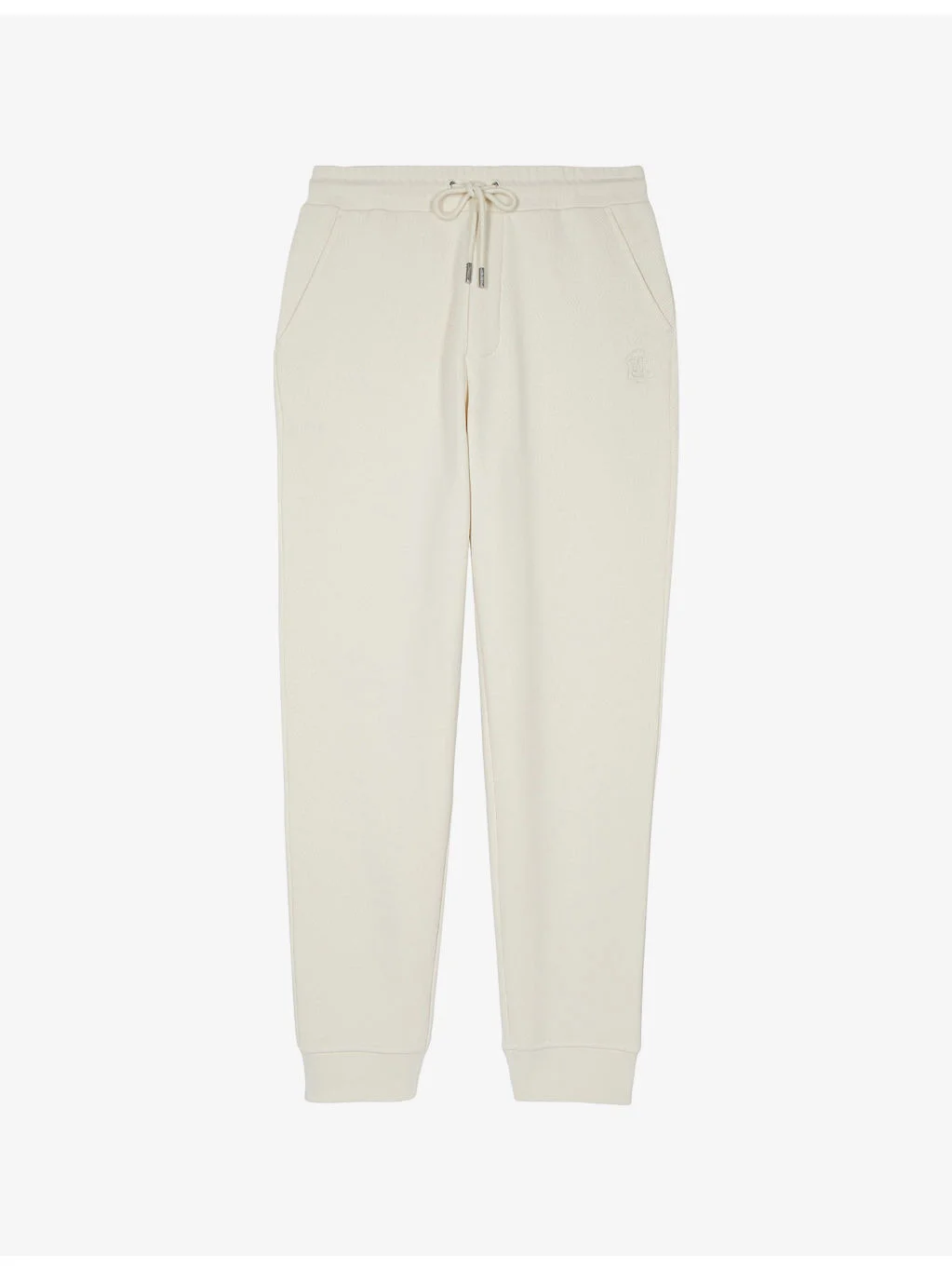 Logo-Embroidered Tapered-Leg Cotton-Jersey Jogging Bottoms - 1