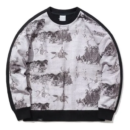 Li-Ning x Crossover Pullover 'White Black' AWDPD31-2 - 1