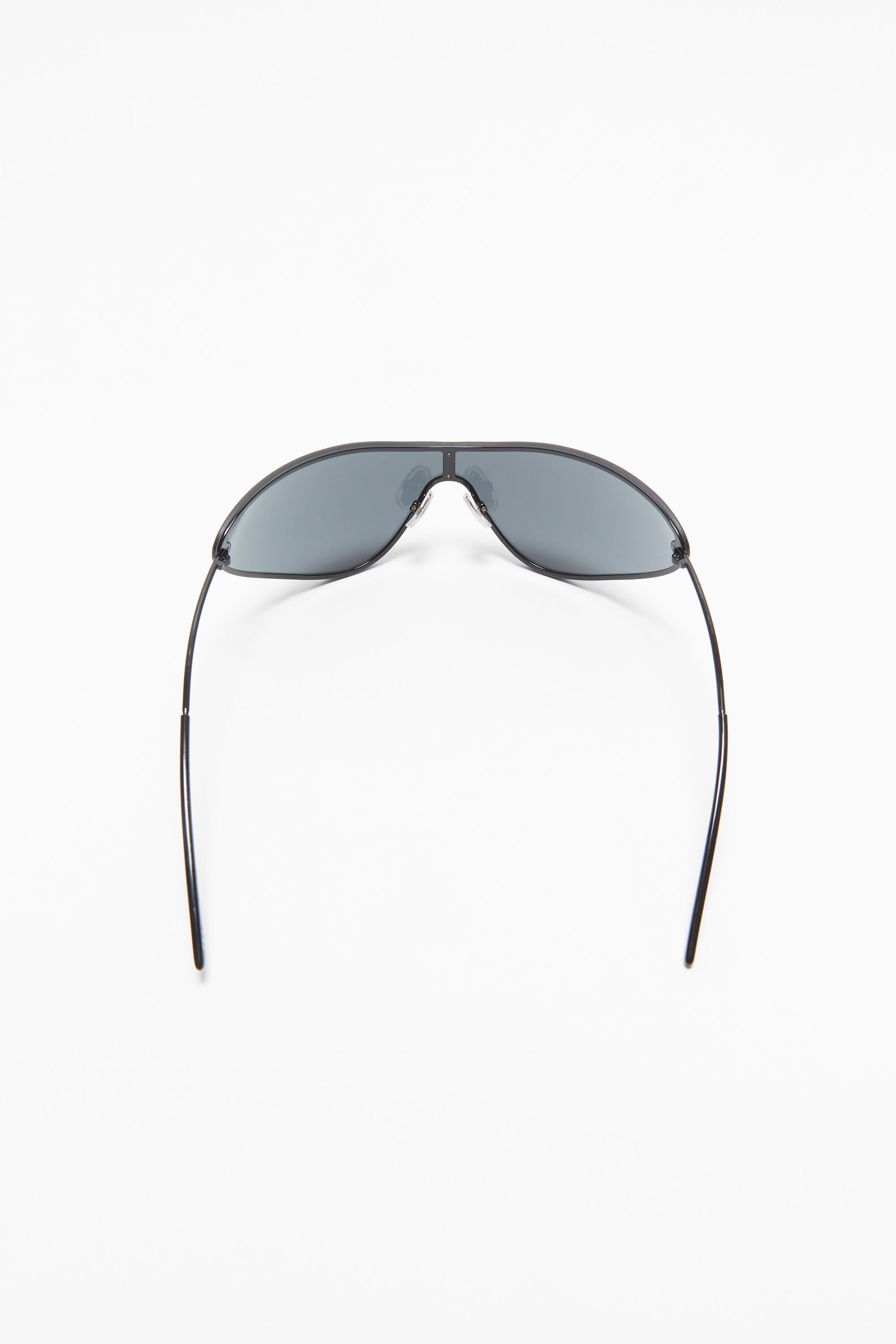 Metal frame sunglasses - Black/Black - 6