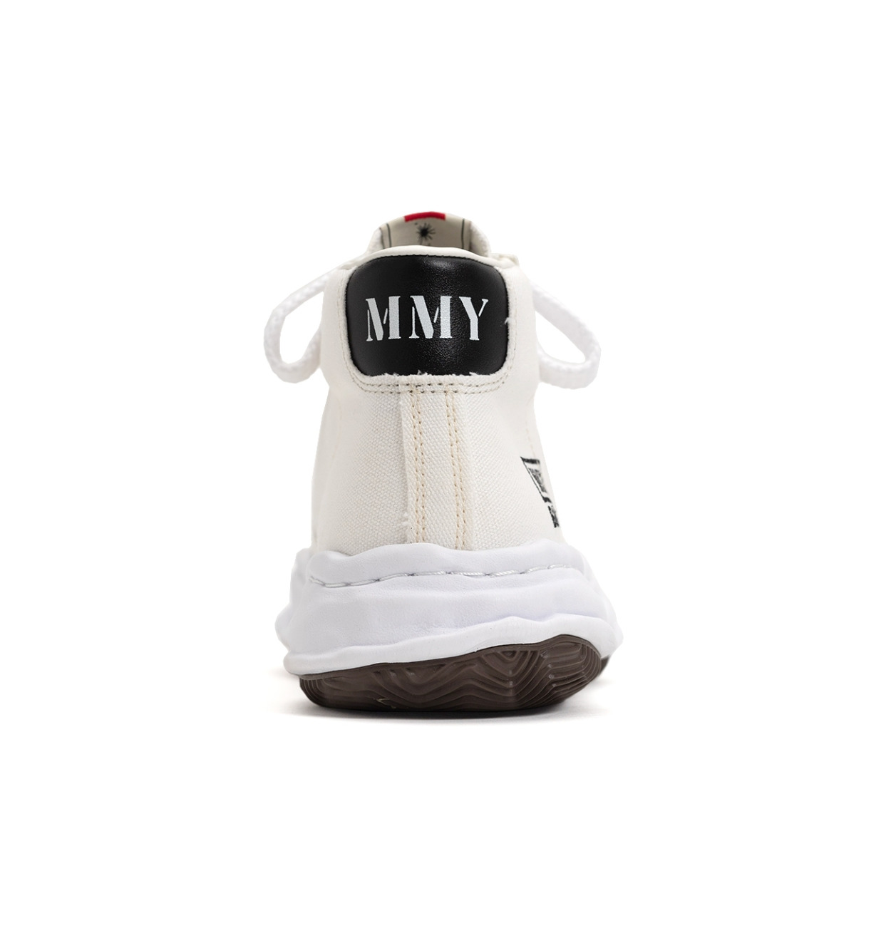 Maison MIHARA YASUHIRO BLAKEY OG Sole Canvas High-top Sneaker 'White' A08FW736-WHT - 3