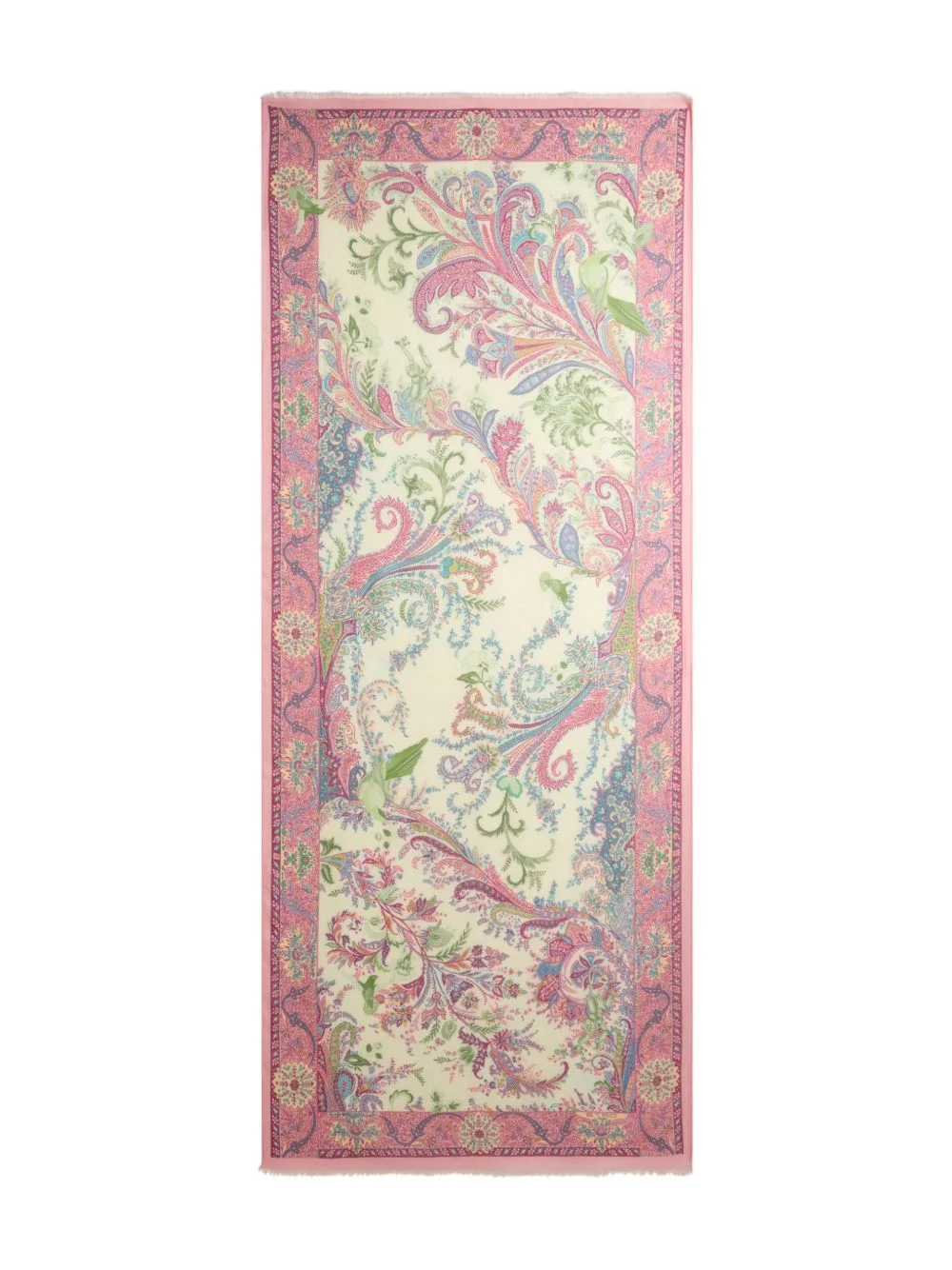 paisley-pattern scarf - 1