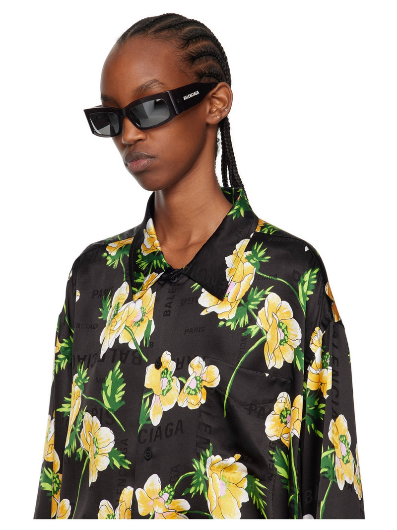 Gray Rectangular Sunglasses 4