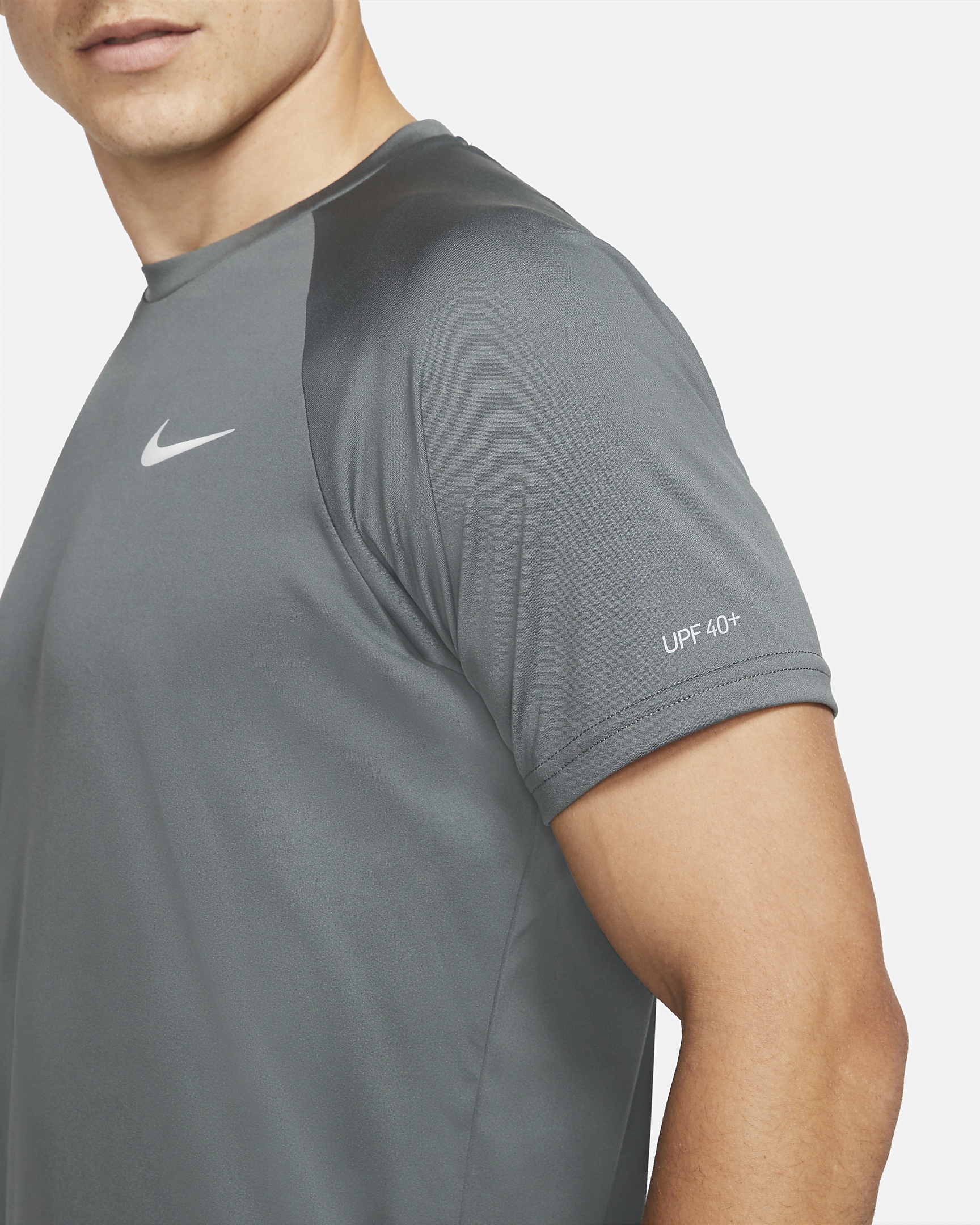 Nike Essential Men's Short-Sleeve Hydroguard Swim Shirt - 4