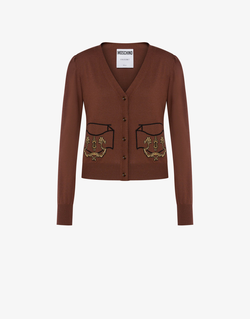 HANDLE WITH CARE WOOL CARDIGAN 1