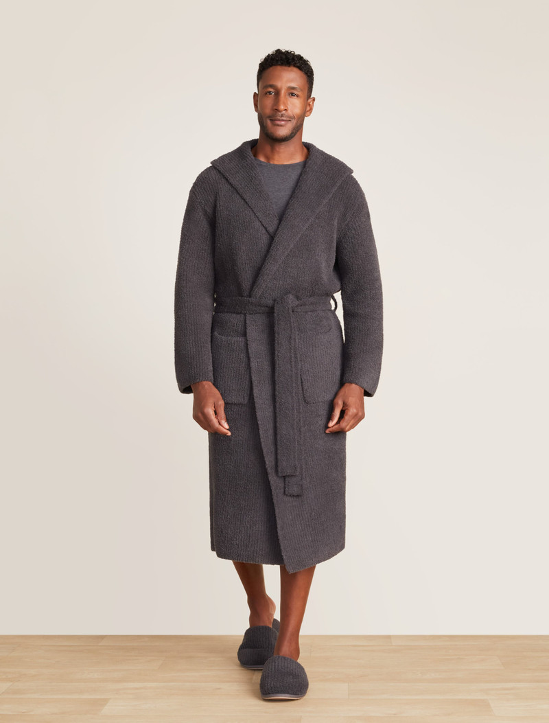 Barefoot Dreams CozyChic® Ribbed Hooded Robe outlook